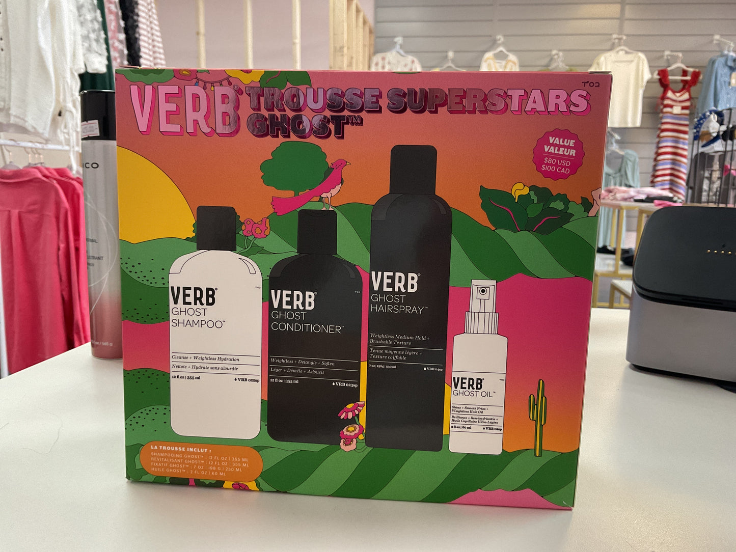 Verb trousse superstars ghost