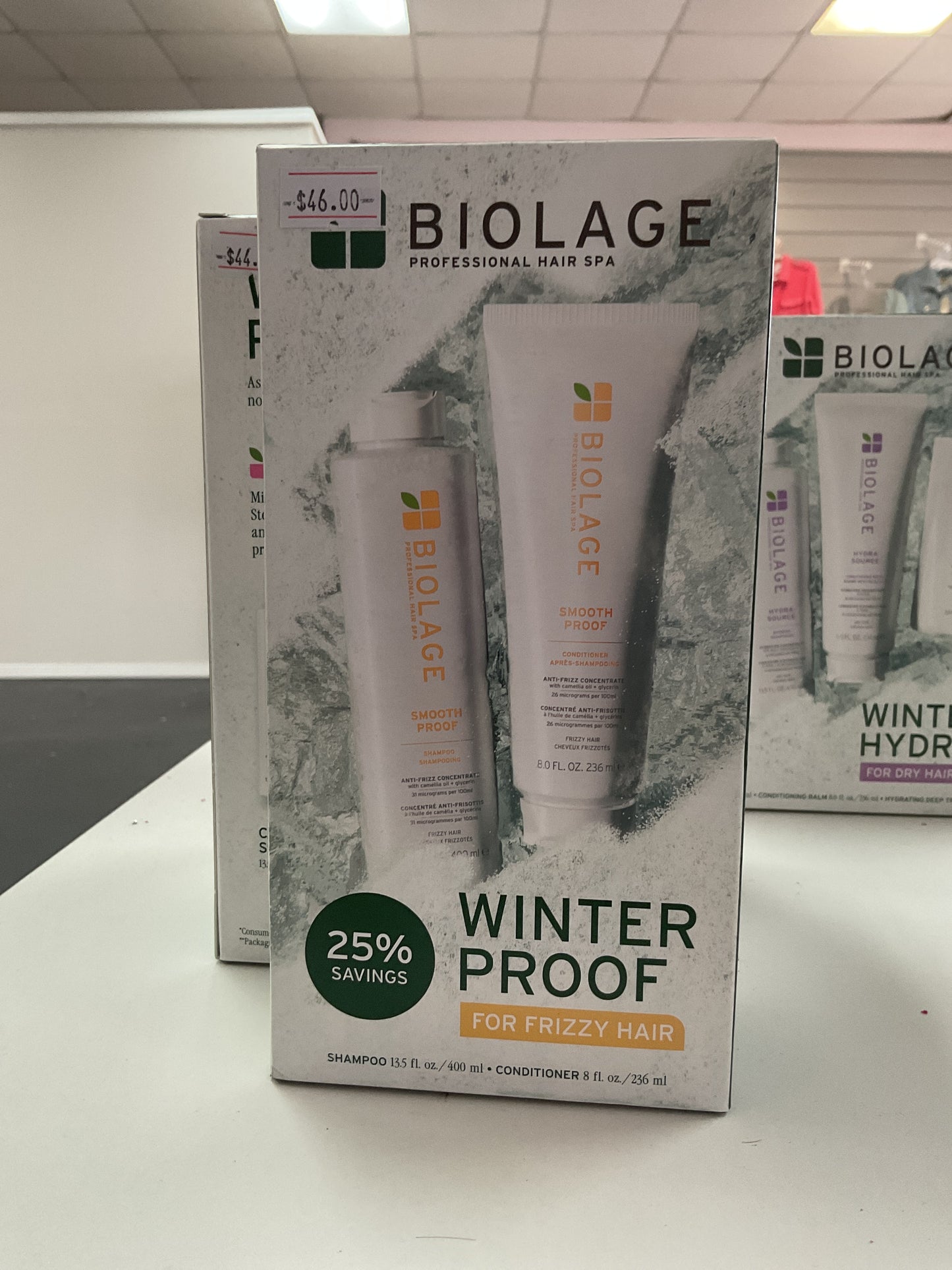 Biolage smooth proof winter proof pack