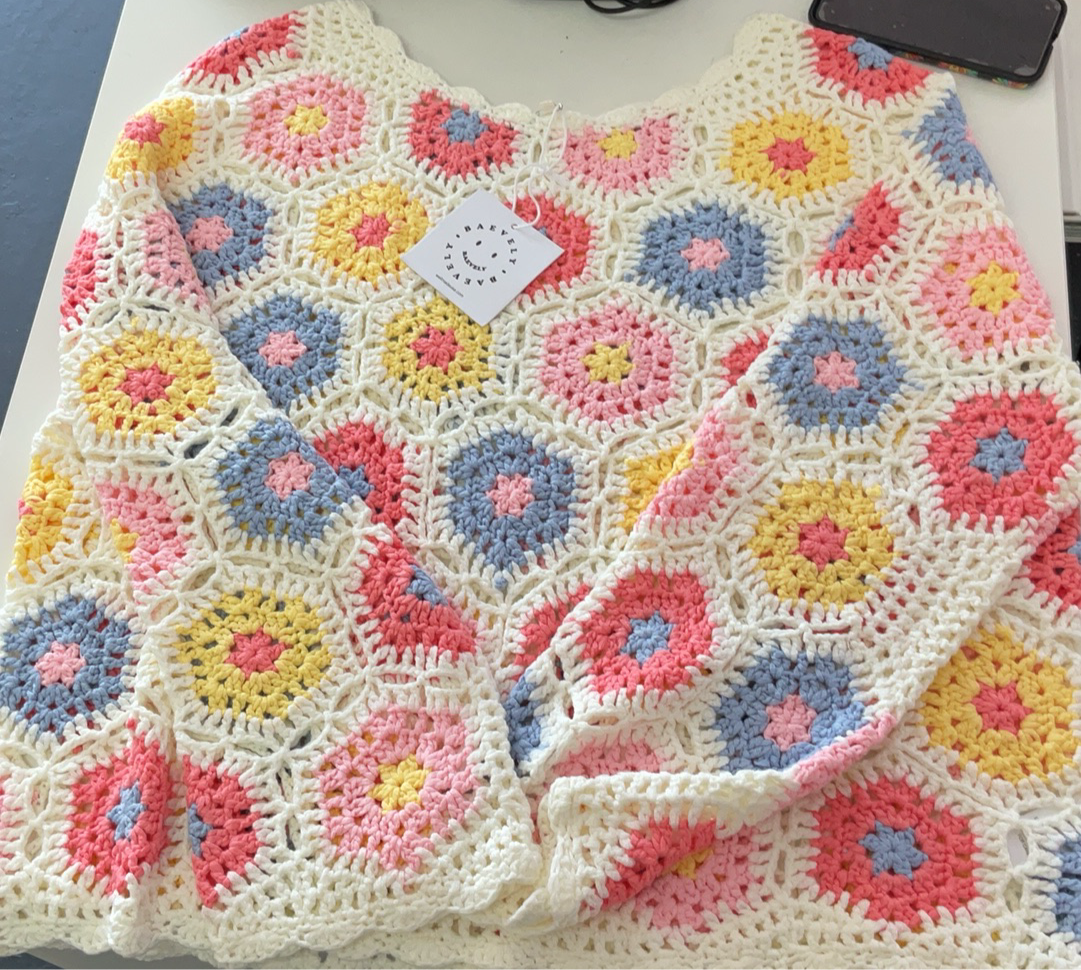 Plus size Crotchet top