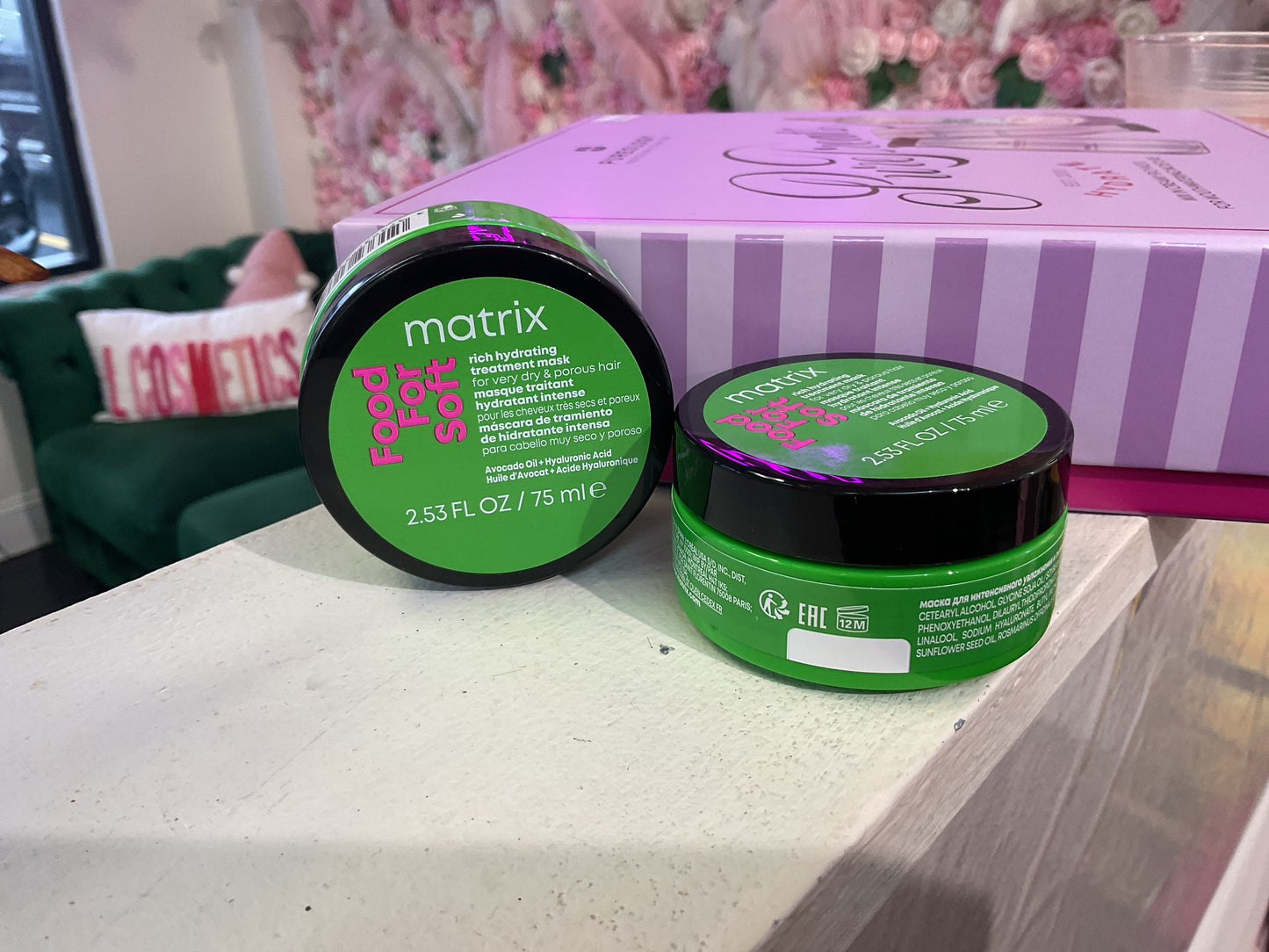 Matrix food for soft mask
