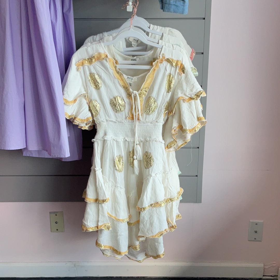 Boho mini dress