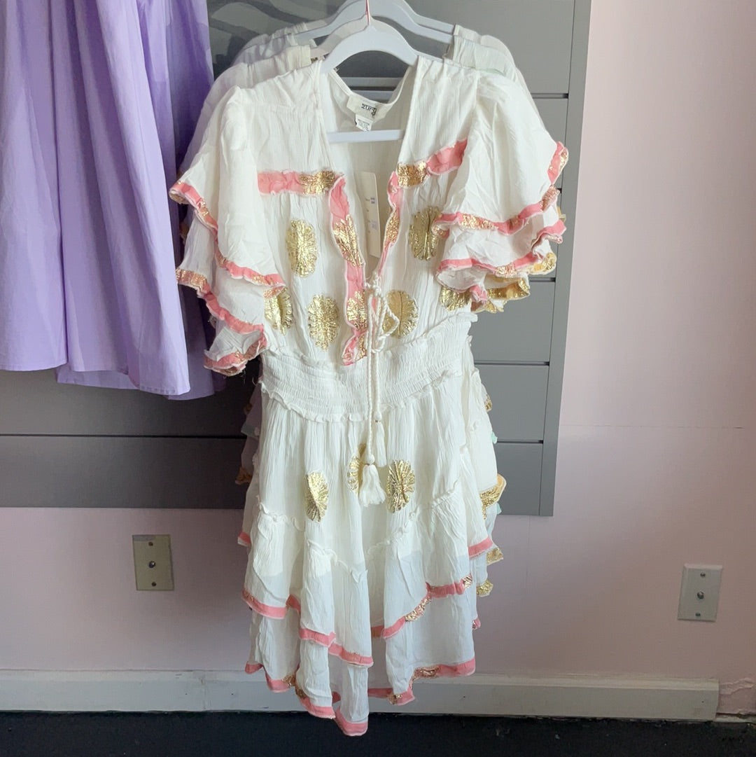 Boho mini dress