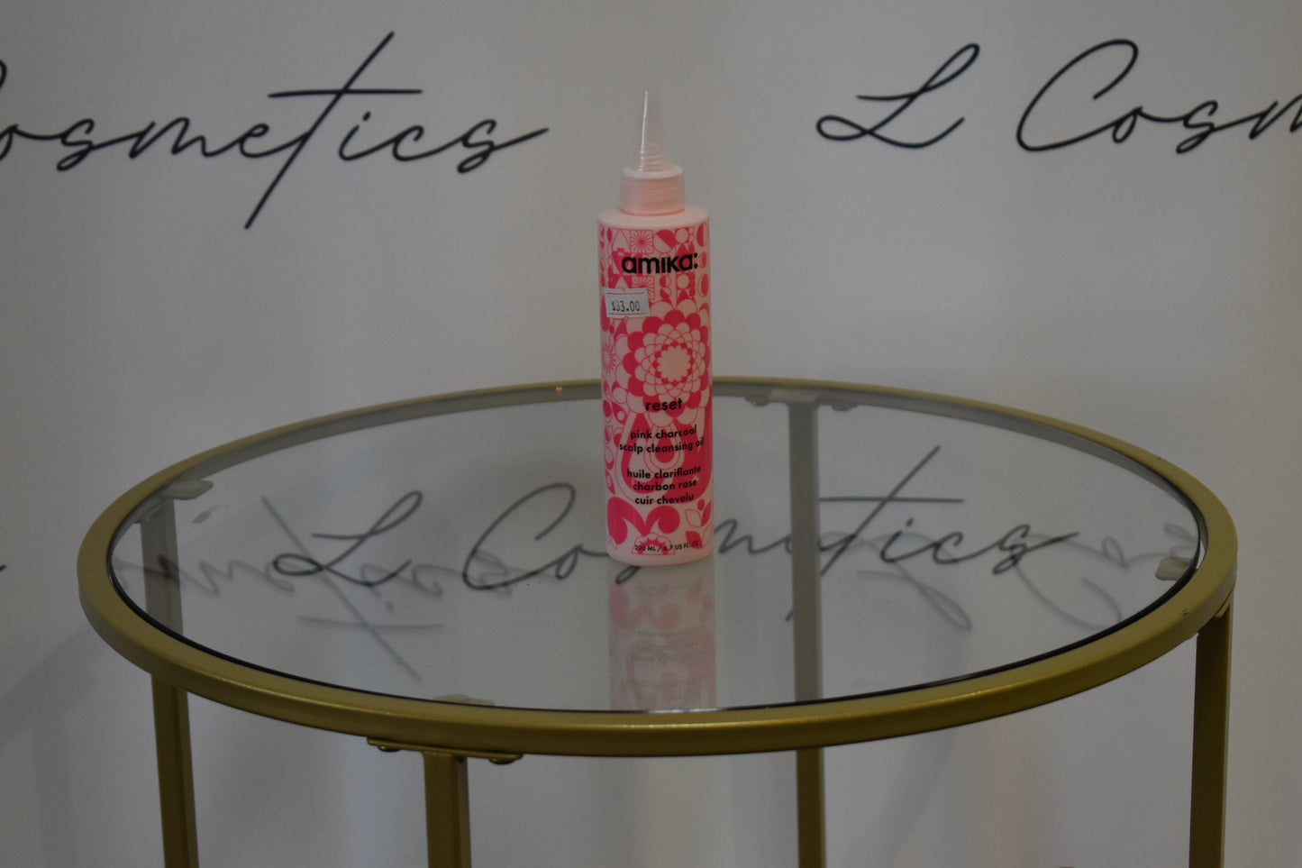 Amika Reset Pink Charcoal Scalp Cleansing Oil