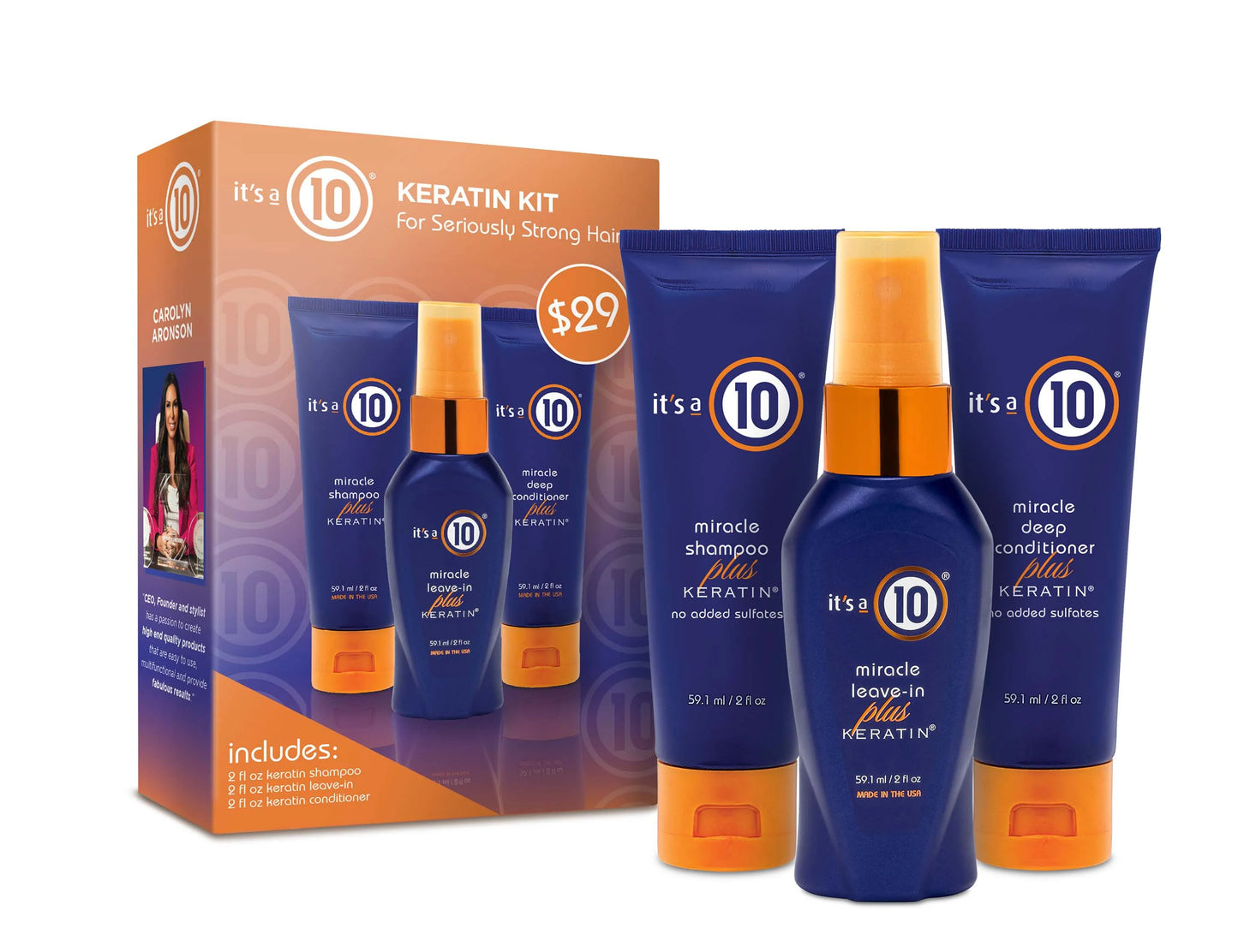 It's a 10 Keratin Kit