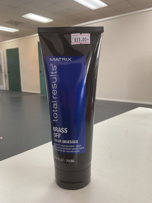 Matrix brass off mask