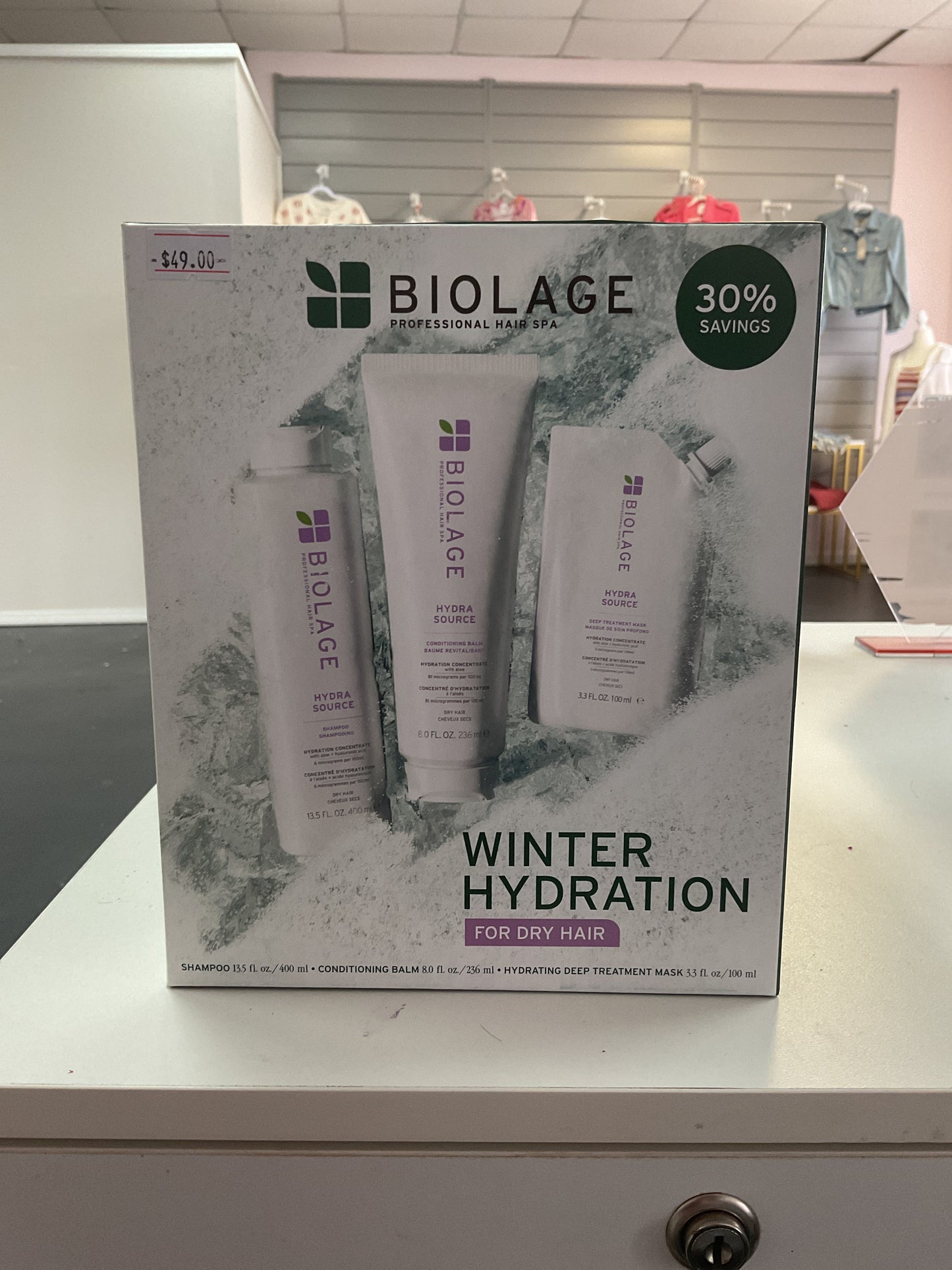 Biolage hydra source winter hydration pack