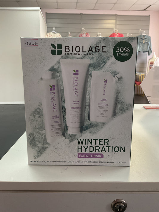 Biolage hydra source winter hydration pack