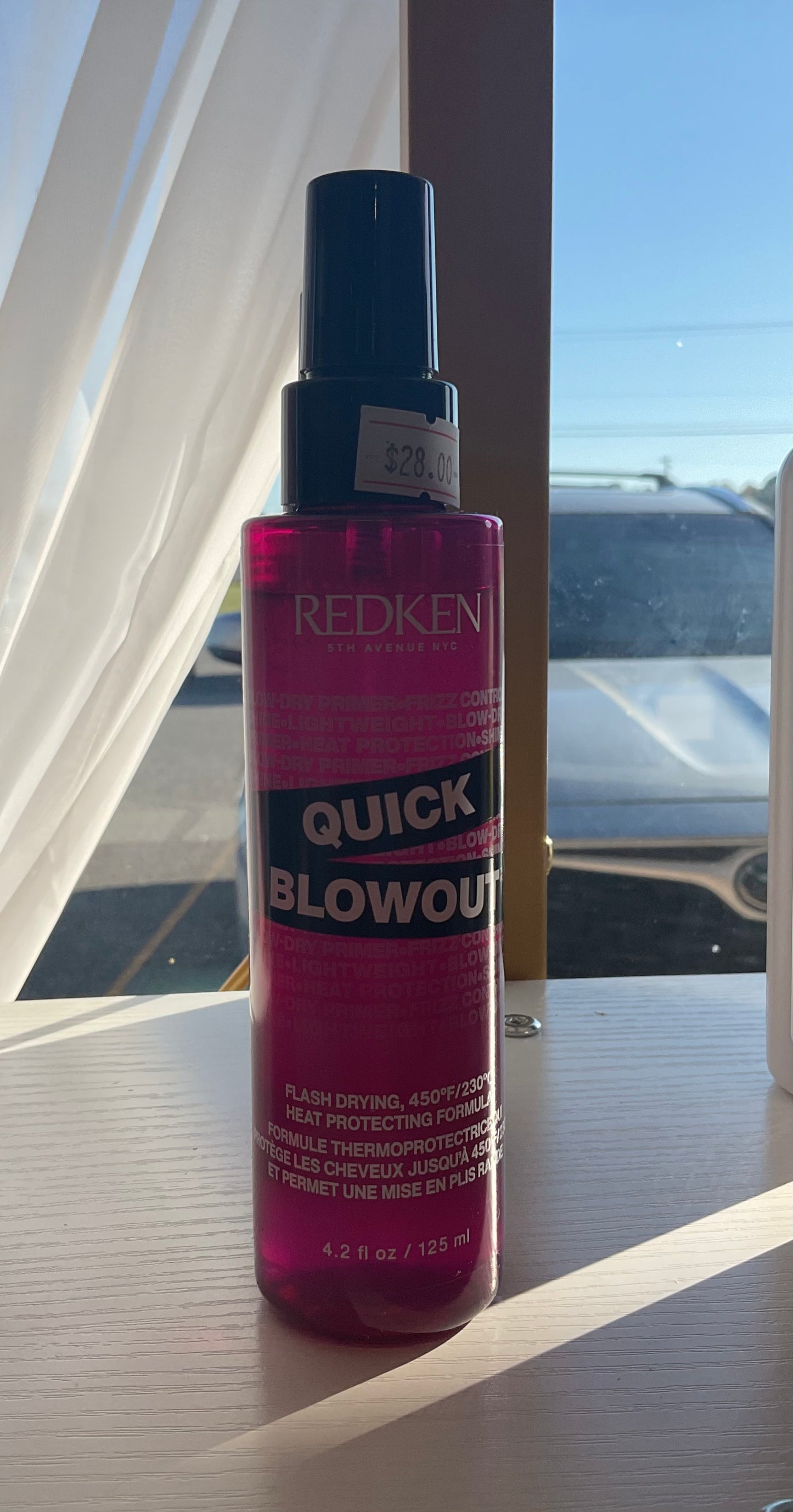 Redken quick blowout